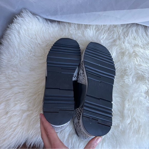 CoFi Womens Cofi Leathers Snake Suede Leather Sneakers Size 9 - Picture 10 of 16